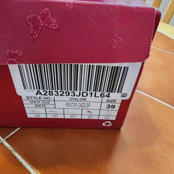 Alegria Pewter Dazzler Shoes - Picture 2 of 3